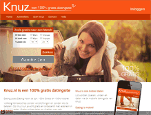 Tablet Screenshot of knuz.nl